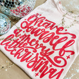 Merry Little Christmas | Adult Tee-Adult Tee-Sister Shirts-Sister Shirts, Cute & Custom Tees for Mama & Littles in Trussville, Alabama.