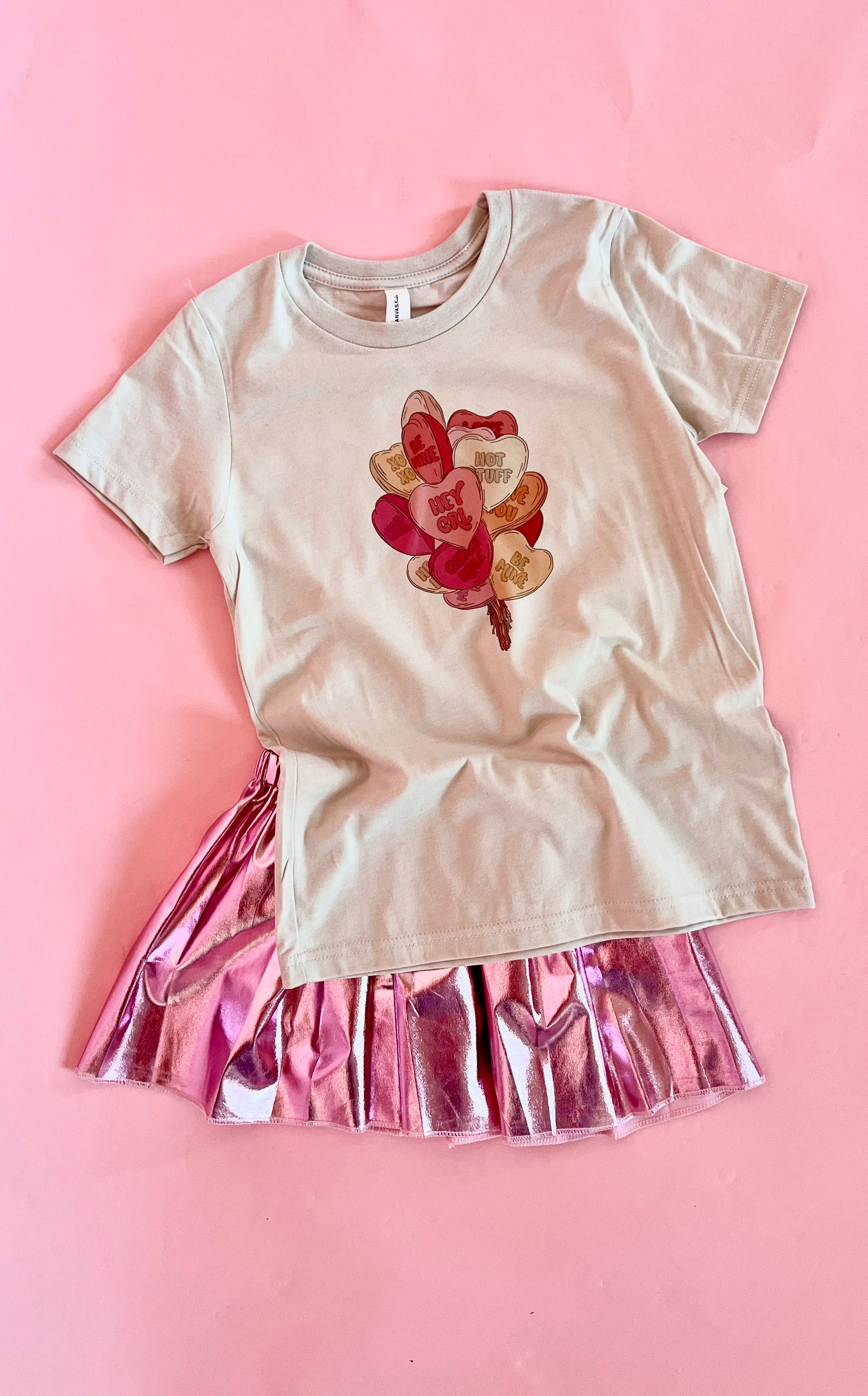 Heart Balloon Bouquet | Kids Tee | RTS-Kids Tees-Sister Shirts-Sister Shirts, Cute & Custom Tees for Mama & Littles in Trussville, Alabama.