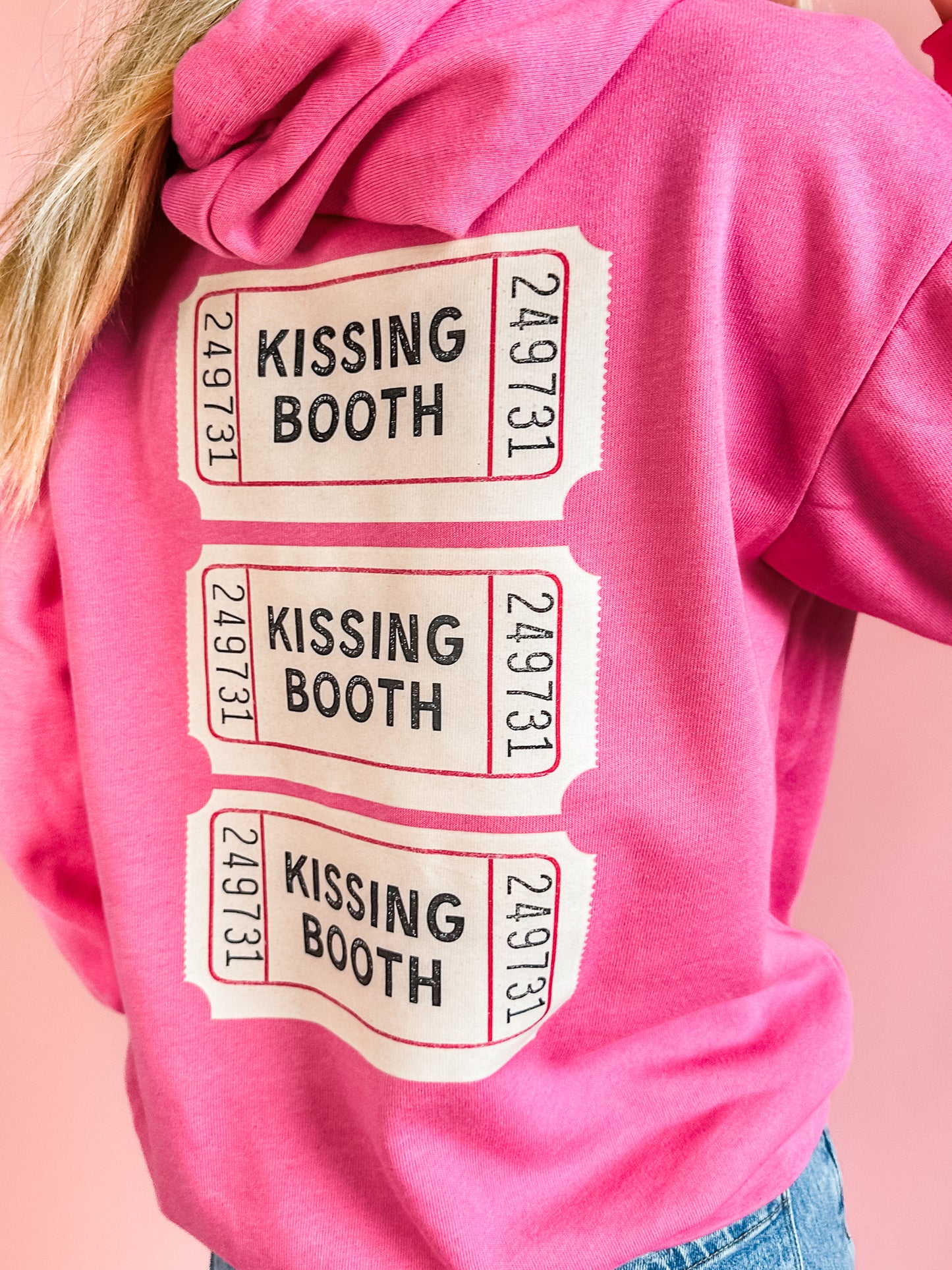 Kissing Booth Ticket | Adult Hoodie | RTS-Adult Hoodie-Sister Shirts-Sister Shirts, Cute & Custom Tees for Mama & Littles in Trussville, Alabama.