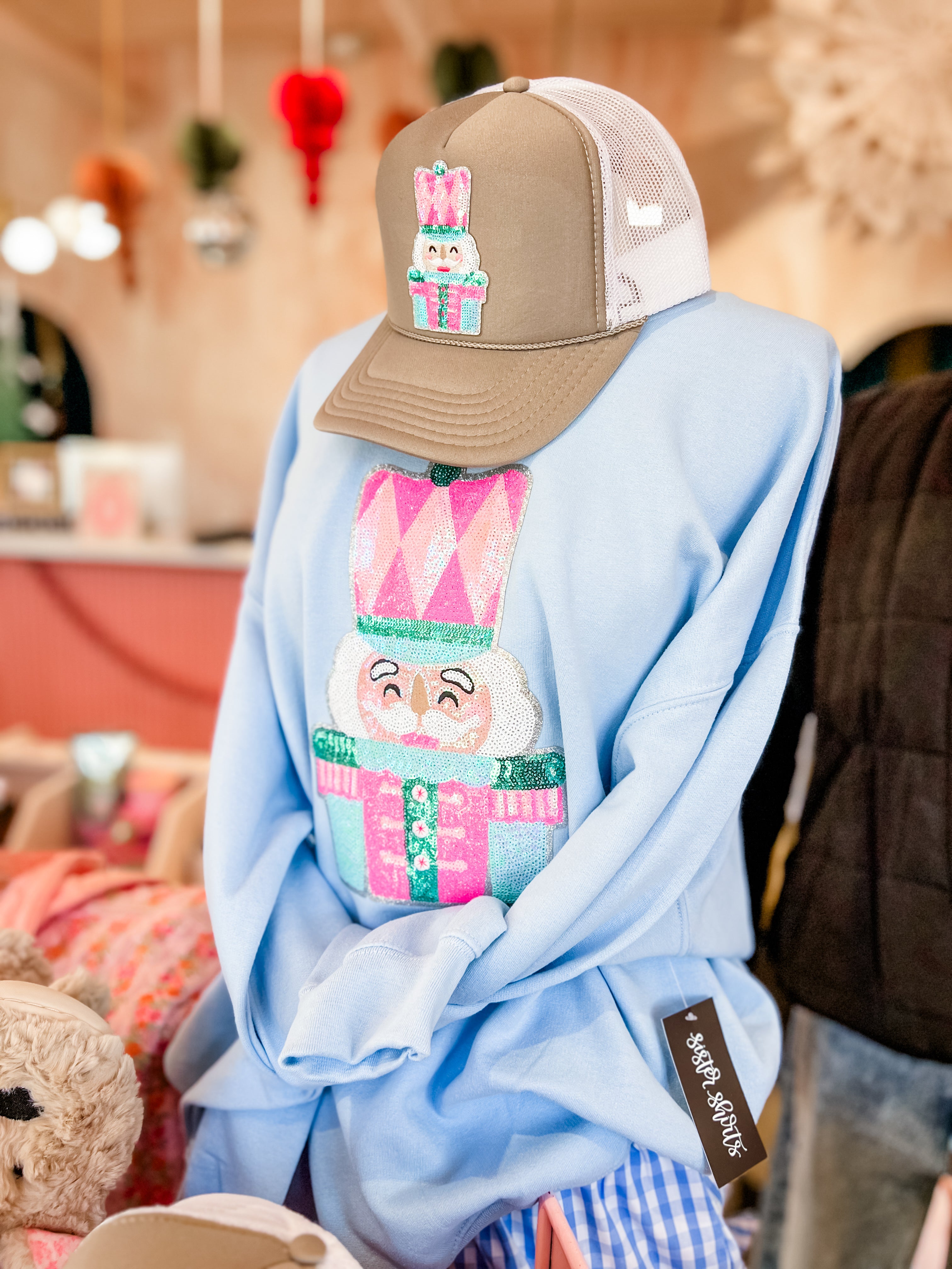 Nutcracker Patch Hat-Women - Accessories - Hats-Sister Shirts-Sister Shirts, Cute & Custom Tees for Mama & Littles in Trussville, Alabama.