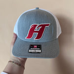 HT Swoosh Embroidered Patch | Richardson 112 Hat | Heather Grey-Men - Accessories - Hats-Richardson-Sister Shirts, Cute & Custom Tees for Mama & Littles in Trussville, Alabama.