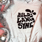Auld Lang Syne Foil | Crewneck-Sister Shirts-Sister Shirts, Cute & Custom Tees for Mama & Littles in Trussville, Alabama.