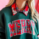 Polished Plaid Layering Collar-Women - Accessories-Sister Shirts-Sister Shirts, Cute & Custom Tees for Mama & Littles in Trussville, Alabama.