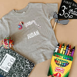 Back to School Pup | Kids Tee-Youth - Tops - Tees-Sister Shirts-Sister Shirts, Cute & Custom Tees for Mama & Littles in Trussville, Alabama.