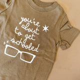 About To Get Schooled | Kids Tee-Youth - Tops - Tees-Sister Shirts-Sister Shirts, Cute & Custom Tees for Mama & Littles in Trussville, Alabama.