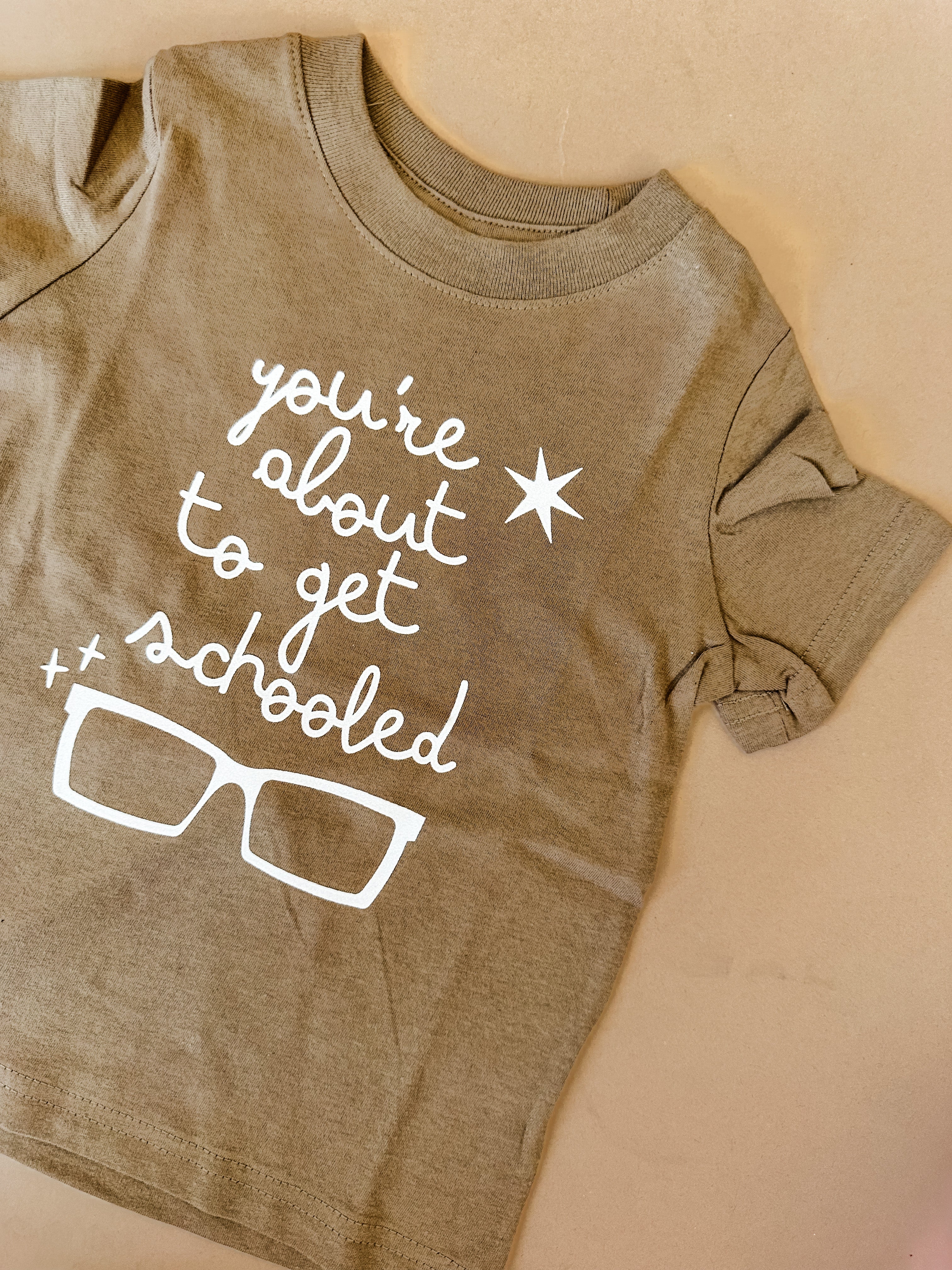 About To Get Schooled | Kids Tee-Youth - Tops - Tees-Sister Shirts-Sister Shirts, Cute & Custom Tees for Mama & Littles in Trussville, Alabama.