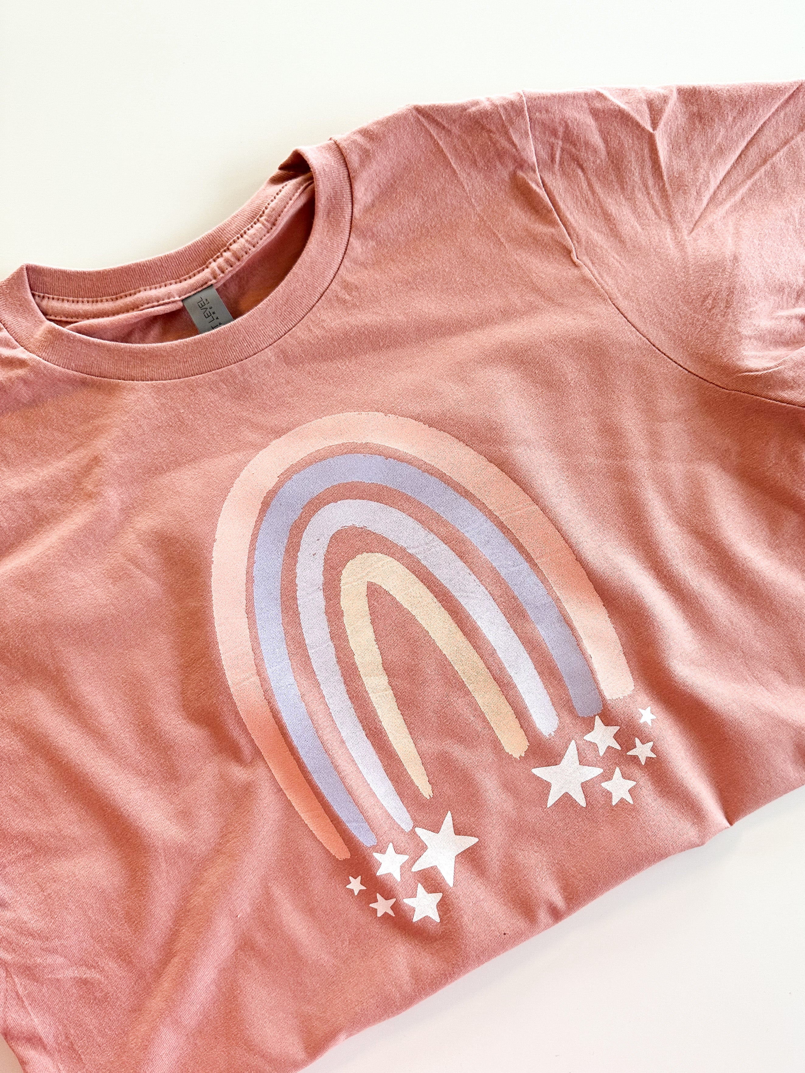 Girly Rainbow | Kids Tee-Kids Tees-Sister Shirts-Sister Shirts, Cute & Custom Tees for Mama & Littles in Trussville, Alabama.