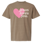 Jesus Loves You | Adult Tee | RTS-Adult Tee-Sister Shirts-Sister Shirts, Cute & Custom Tees for Mama & Littles in Trussville, Alabama.