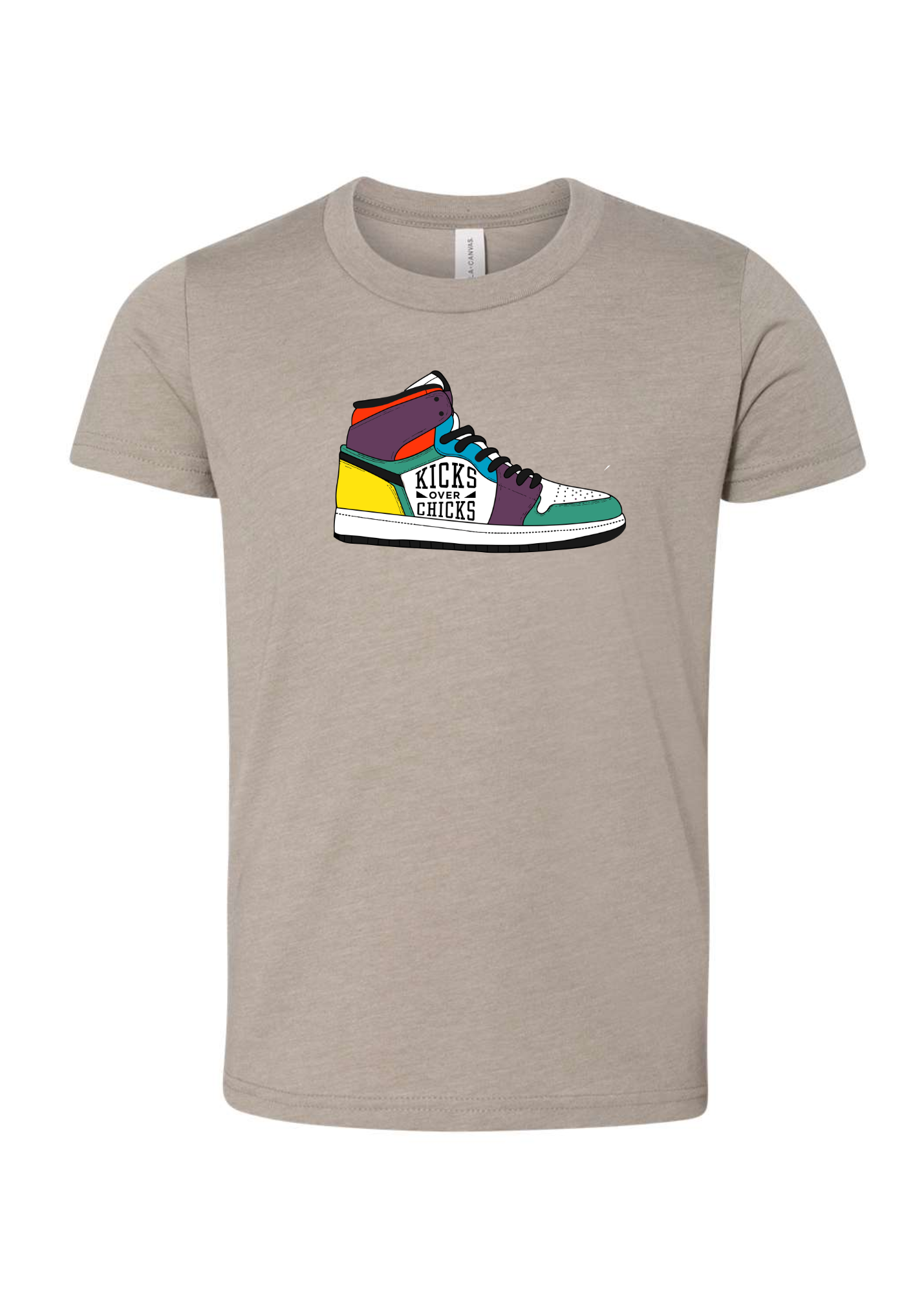 Kicks Over Chicks | Kids Tee | RTS-Kids Tees-Sister Shirts-Sister Shirts, Cute & Custom Tees for Mama & Littles in Trussville, Alabama.