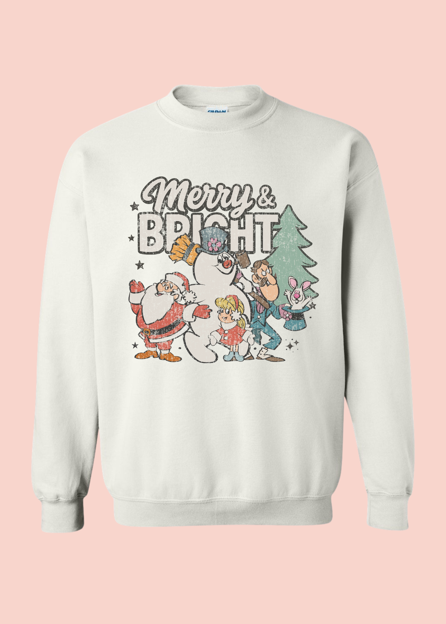 Frosty + Friends | Adult Crewneck-Women - Tops - Crewnecks-Sister Shirts-Sister Shirts, Cute & Custom Tees for Mama & Littles in Trussville, Alabama.