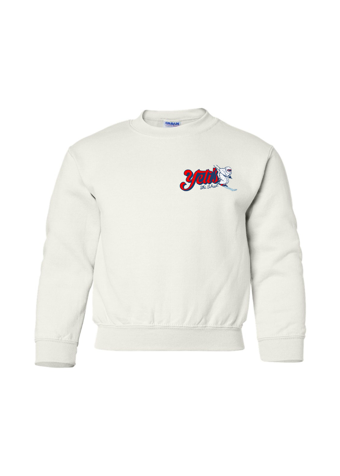 Yeti Ski School | Kids Crewneck