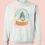 Snow Globe Scene | Adult Crewneck | RTS-Sister Shirts-Sister Shirts, Cute & Custom Tees for Mama & Littles in Trussville, Alabama.