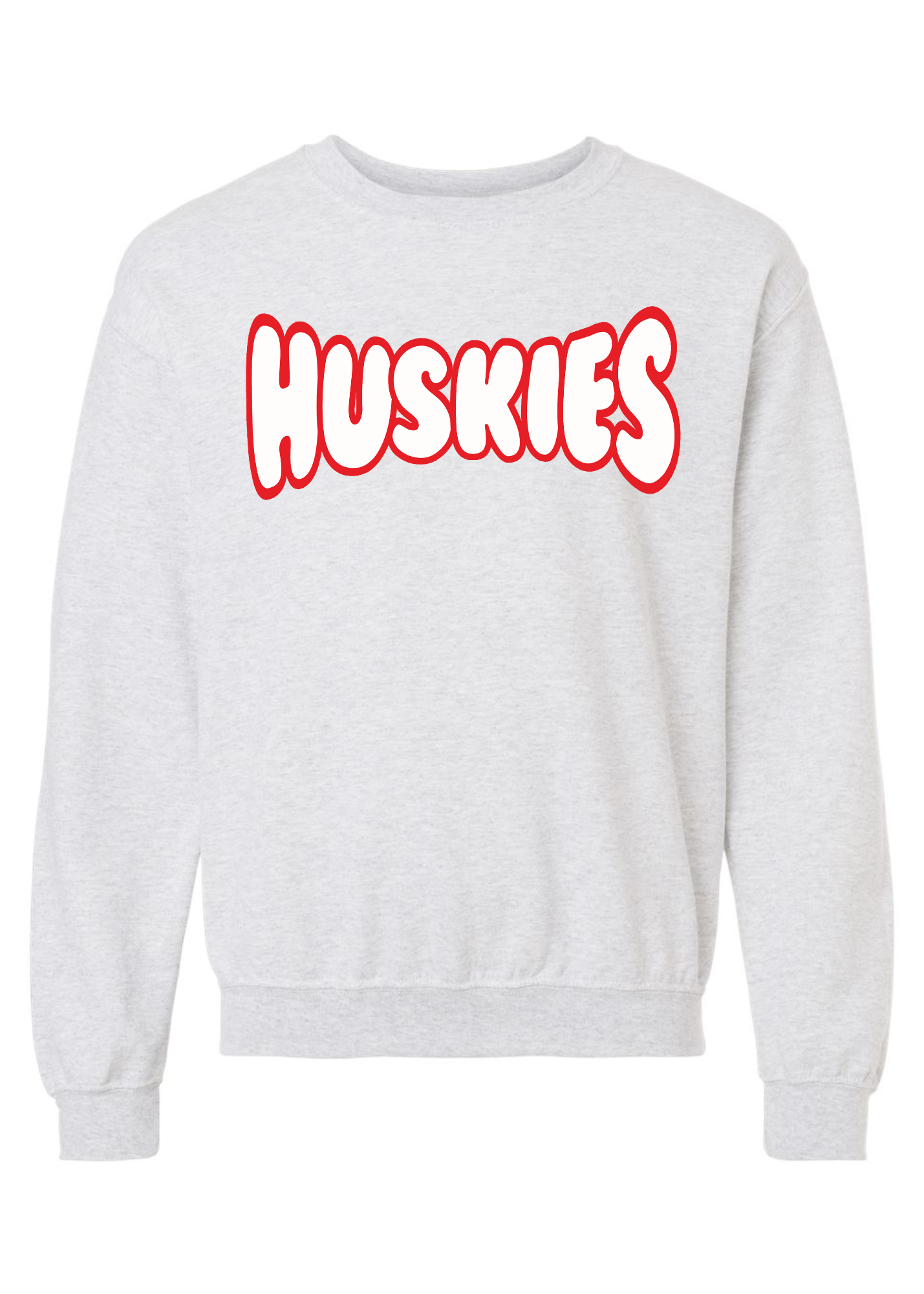 Bubble Huskies | Adult Crewneck-Women - Tops - Crewnecks-Sister Shirts-Sister Shirts, Cute & Custom Tees for Mama & Littles in Trussville, Alabama.