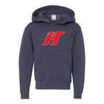 HT Swoosh | Youth Hoodie-Youth - Tops - Sweatshirts-Sister Shirts-Sister Shirts, Cute & Custom Tees for Mama & Littles in Trussville, Alabama.
