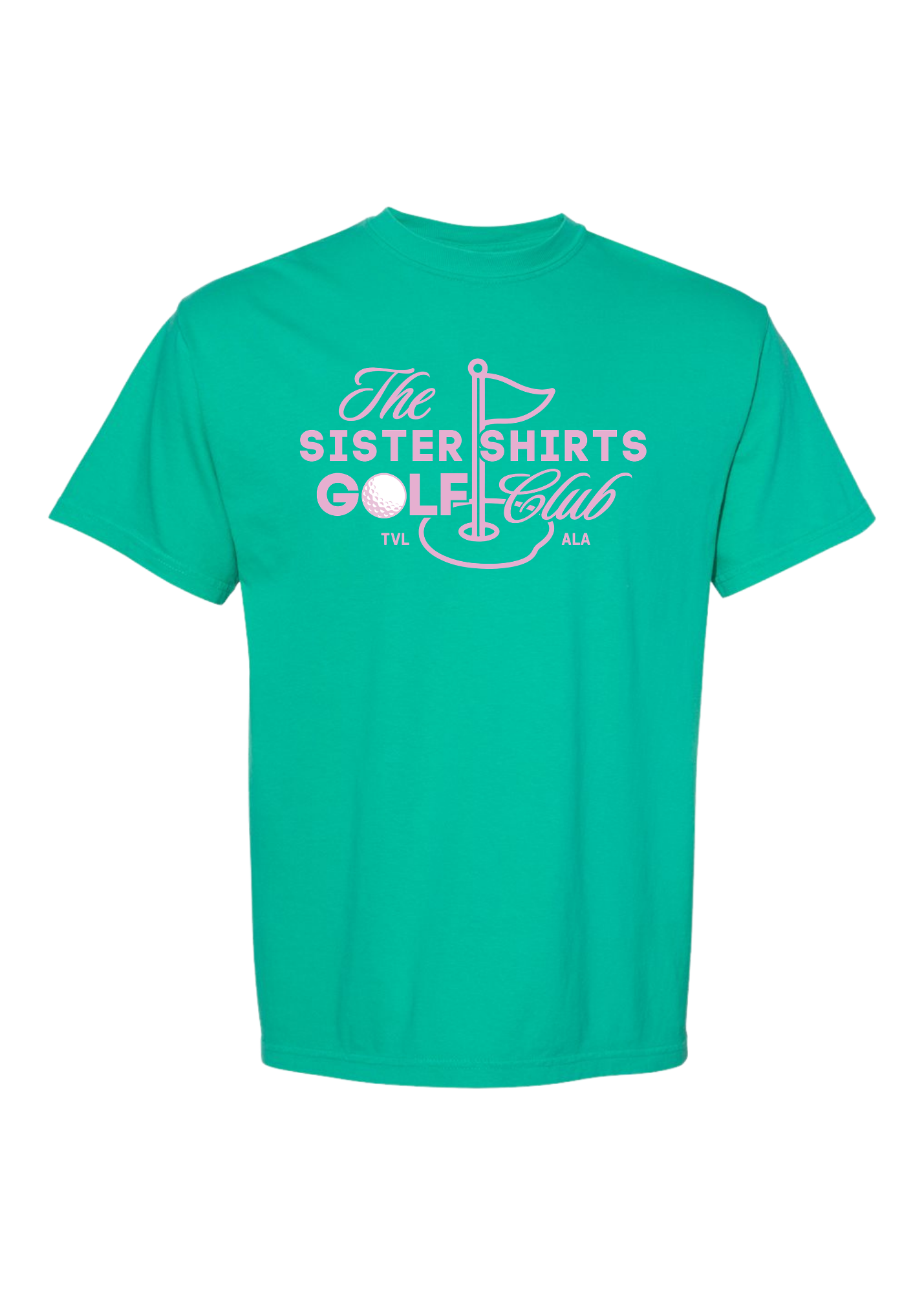 Sister Shirts Golf Course | Garment Dyed Adult Tee | RTS-Adult Tee-Sister Shirts-Sister Shirts, Cute & Custom Tees for Mama & Littles in Trussville, Alabama.