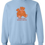 I Love You Beary Much Teddy Bear | Adult Crewneck-Women - Tops - Crewnecks-Sister Shirts-Sister Shirts, Cute & Custom Tees for Mama & Littles in Trussville, Alabama.