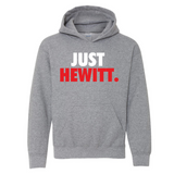 Just Hewitt | Youth Hoodie | RTS-Sister Shirts-Sister Shirts, Cute & Custom Tees for Mama & Littles in Trussville, Alabama.