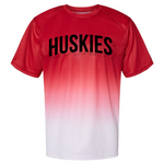 Huskies Wireframe | Adult Ombre Performance-Sister Shirts-Sister Shirts, Cute & Custom Tees for Mama & Littles in Trussville, Alabama.