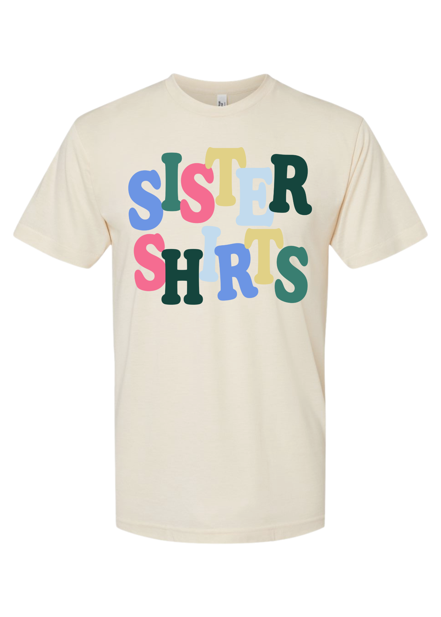 Sister Shirts Multi | Adult Tee-Womens - Tops - Tees-Sister Shirts-Sister Shirts, Cute & Custom Tees for Mama & Littles in Trussville, Alabama.