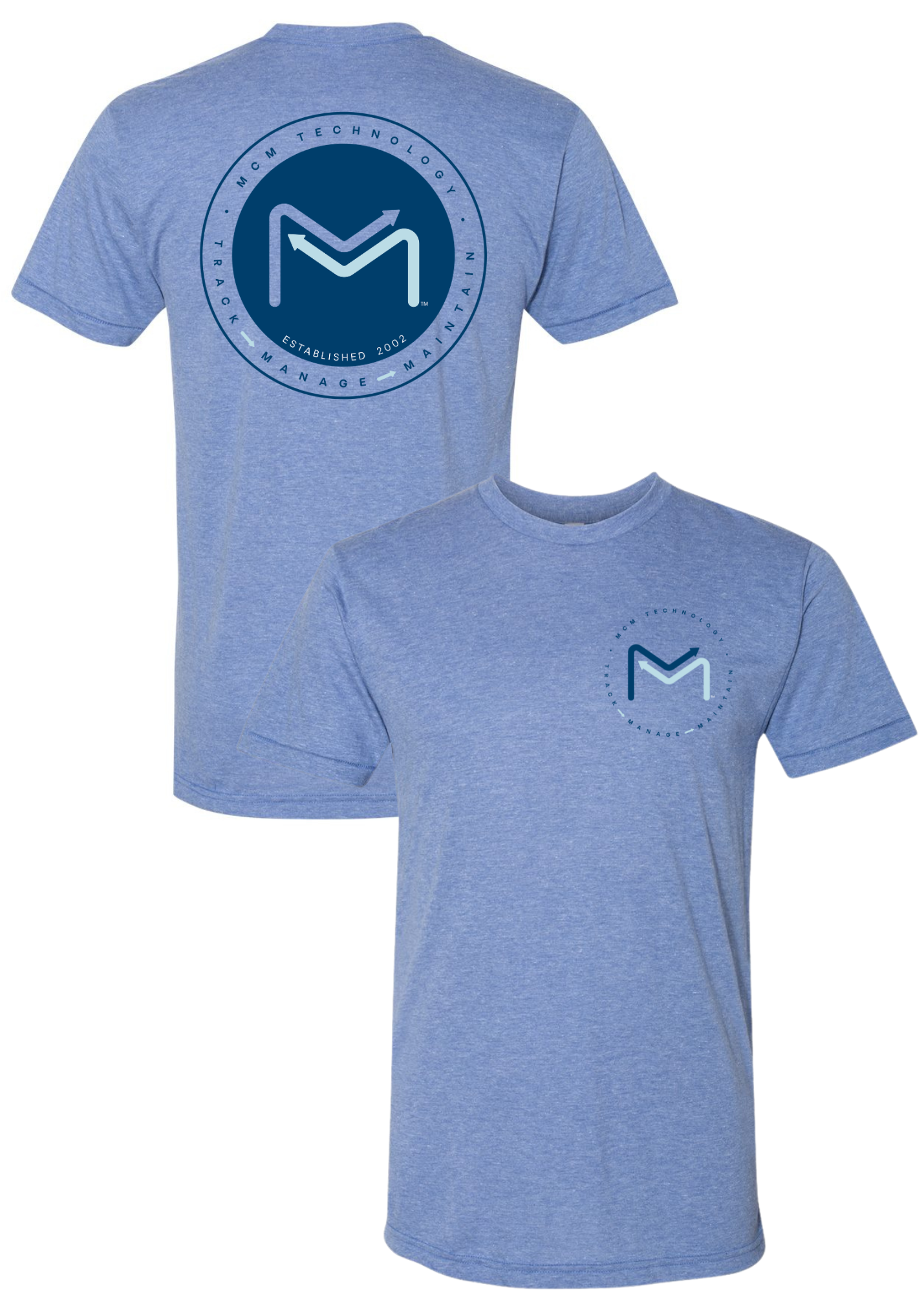 Mcmtech Circle | Pocket+Back | Adult Performance Tee-Sister Shirts-Sister Shirts, Cute & Custom Tees for Mama & Littles in Trussville, Alabama.