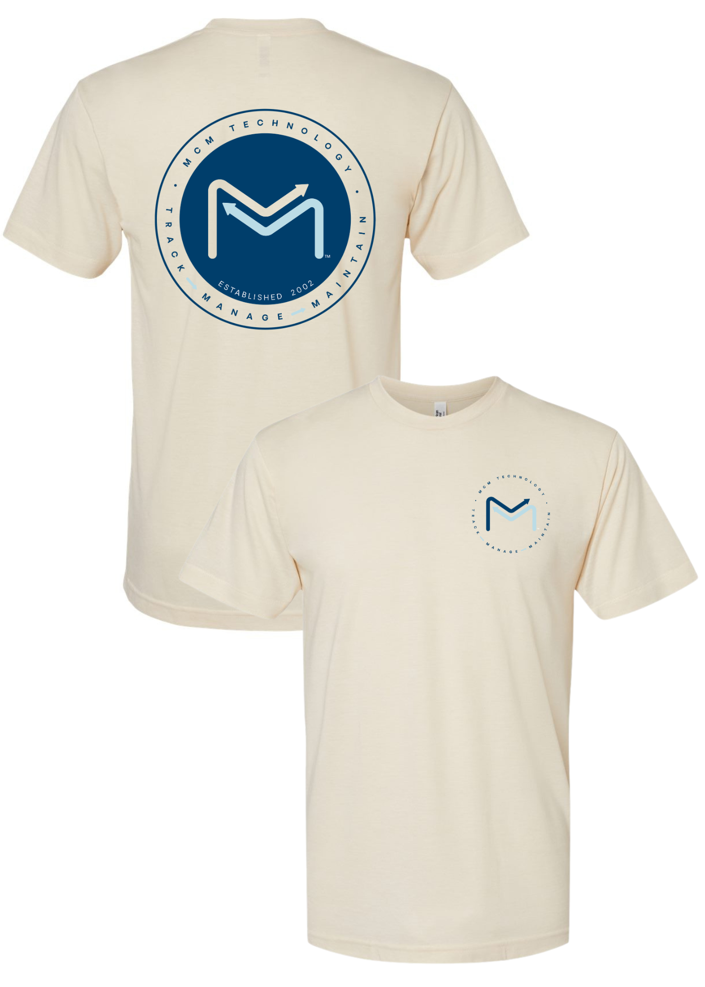 Mcmtech Circle | Pocket+Back | Adult Performance Tee-Sister Shirts-Sister Shirts, Cute & Custom Tees for Mama & Littles in Trussville, Alabama.