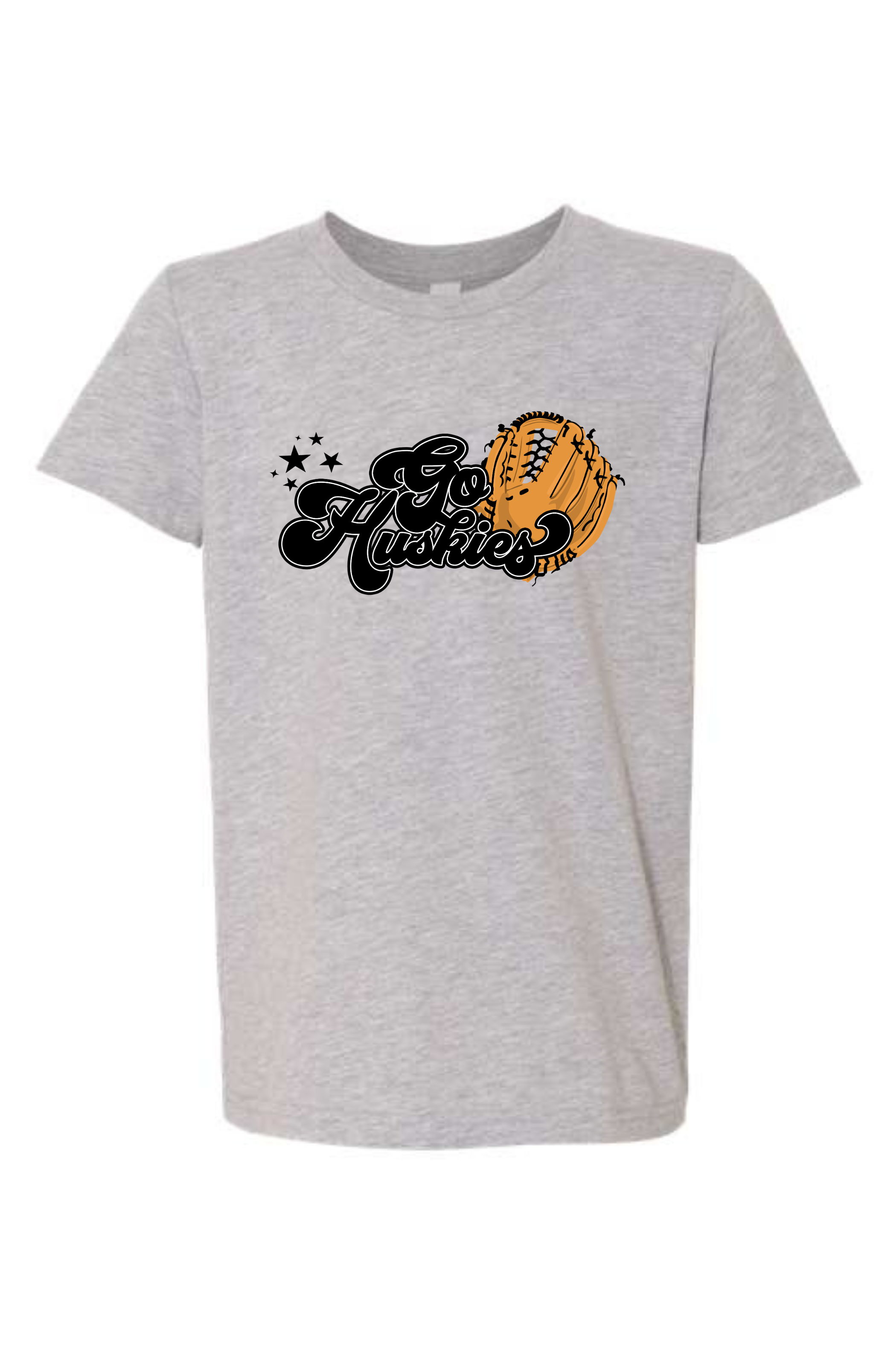 Go Huskies Groovy Glove | Kids Tee-Youth - Tops - Tees-Sister Shirts-Sister Shirts, Cute & Custom Tees for Mama & Littles in Trussville, Alabama.