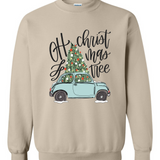 Oh Christmas Tree | Adult Crewneck-Adult Crewneck-Sister Shirts-Sister Shirts, Cute & Custom Tees for Mama & Littles in Trussville, Alabama.