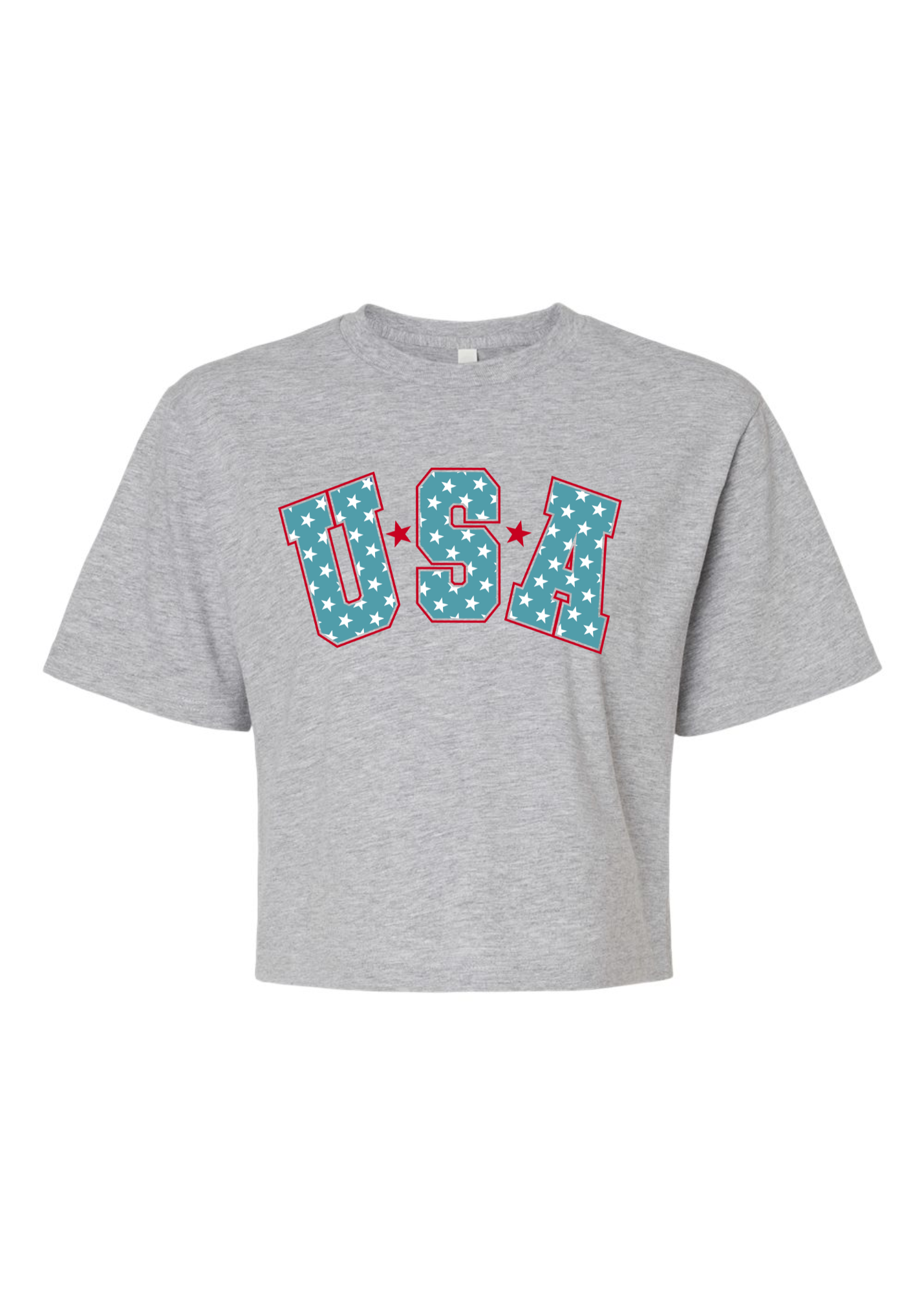 USA Vintage | Boxy Crop Tee-Cropped Tees-Sister Shirts-Sister Shirts, Cute & Custom Tees for Mama & Littles in Trussville, Alabama.
