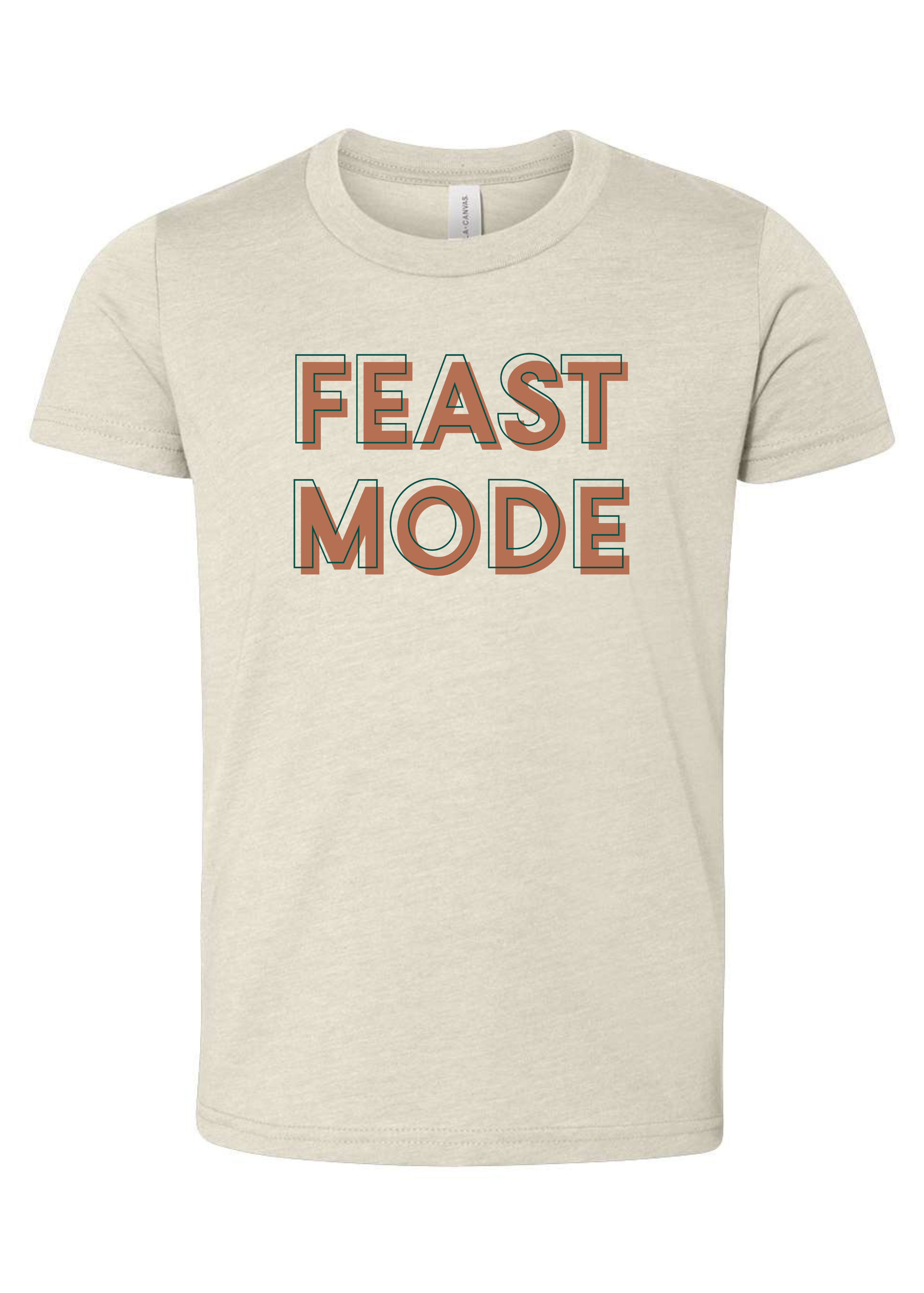 Feast Mode | Kids Tee-Youth - Tops - Tees-Sister Shirts-Sister Shirts, Cute & Custom Tees for Mama & Littles in Trussville, Alabama.