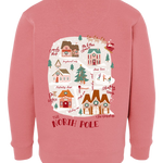 Whimsical North Pole | Youth Crewneck-Kids Crewneck-Sister Shirts-Sister Shirts, Cute & Custom Tees for Mama & Littles in Trussville, Alabama.