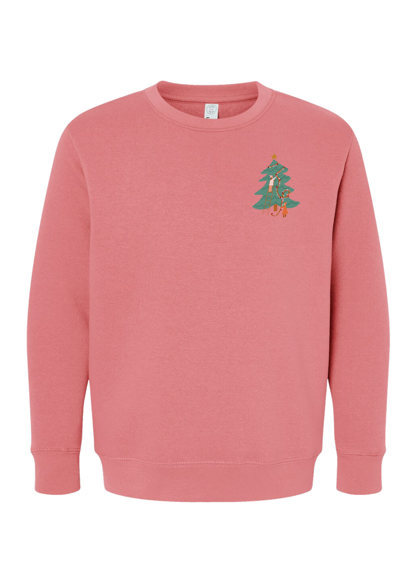 Whimsical North Pole | Youth Crewneck | RTS-Kids Crewneck-Sister Shirts-Sister Shirts, Cute & Custom Tees for Mama & Littles in Trussville, Alabama.