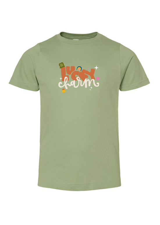 Lucky Charm | Kids Tee | RTS-Kids Tees-Sister Shirts-Sister Shirts, Cute & Custom Tees for Mama & Littles in Trussville, Alabama.