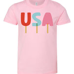 USA Popsicles | Kids Tee | RTS-Kids Tees-Sister Shirts-Sister Shirts, Cute & Custom Tees for Mama & Littles in Trussville, Alabama.