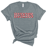 Customizable Checkered | Adult Tee-Womens - Tops - Tees-Sister Shirts-Sister Shirts, Cute & Custom Tees for Mama & Littles in Trussville, Alabama.
