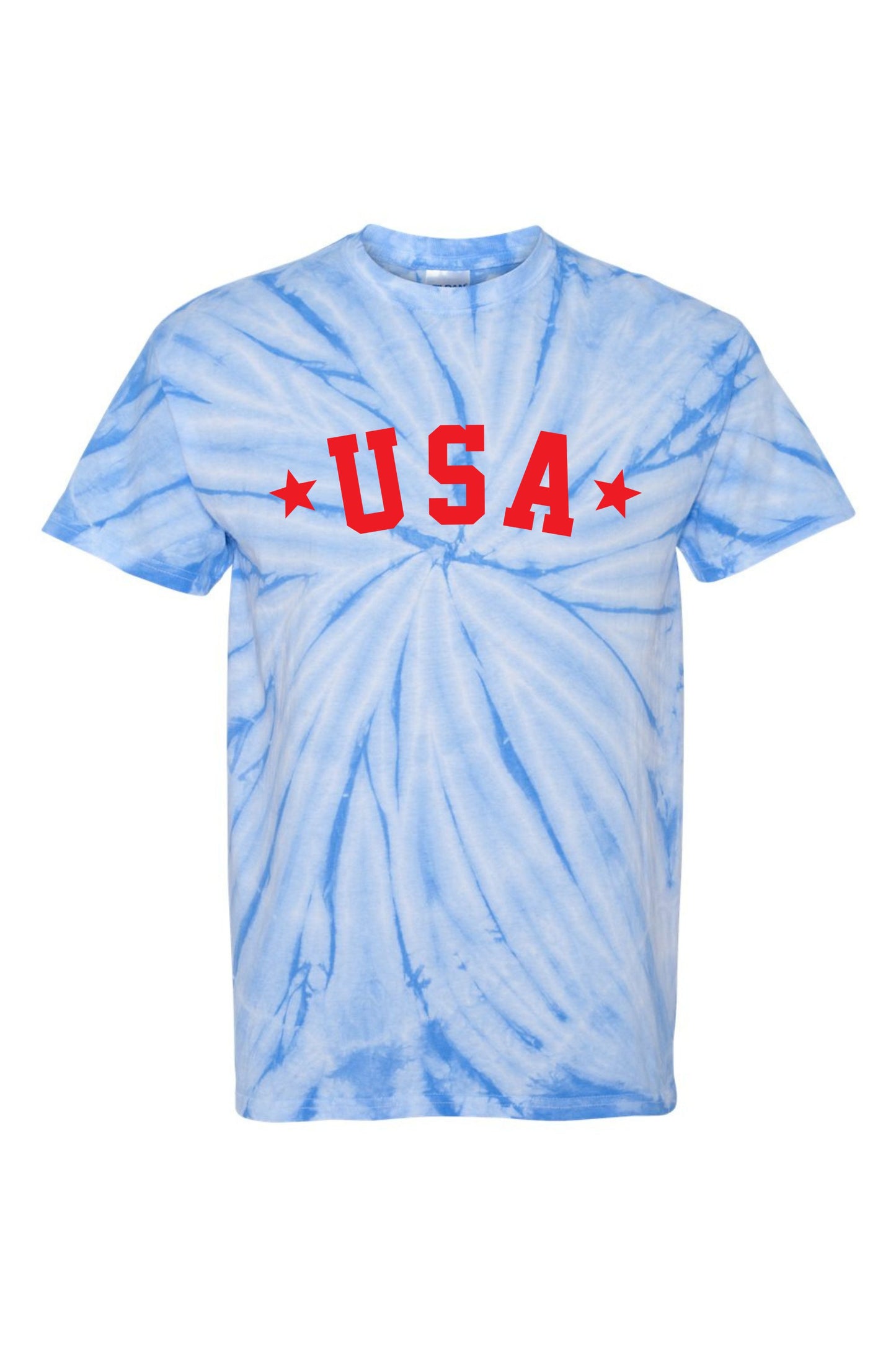 USA Foil | Kids Tie Dye Tee | RTS-Kids Tees-Sister Shirts-Sister Shirts, Cute & Custom Tees for Mama & Littles in Trussville, Alabama.