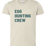 Egg Hunting Crew | Kids Tee-Youth - Tops - Tees-Sister Shirts-Sister Shirts, Cute & Custom Tees for Mama & Littles in Trussville, Alabama.