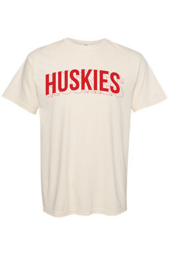 Huskies Wire Frame | Adult Tee | RTS