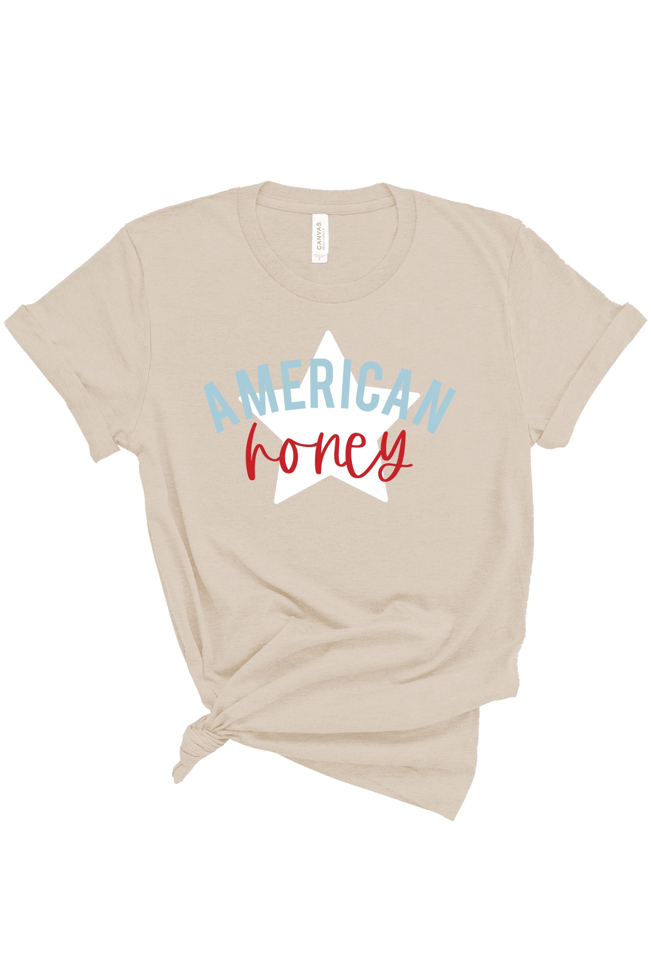 American Honey | Adult Tee-Adult Tee-Sister Shirts-Sister Shirts, Cute & Custom Tees for Mama & Littles in Trussville, Alabama.