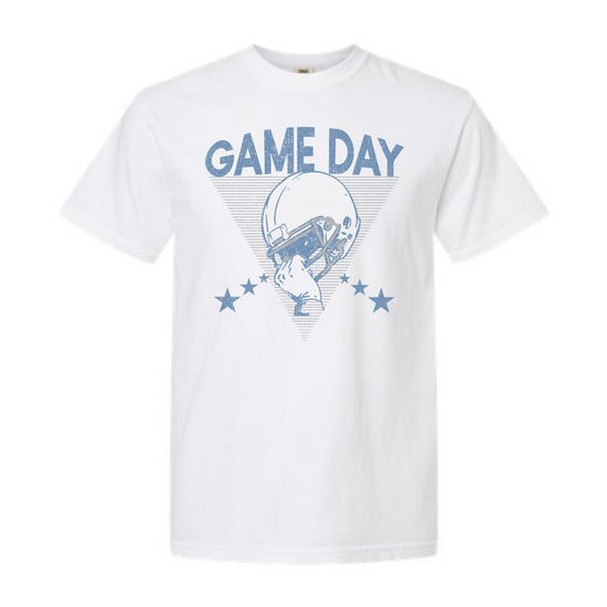 Gameday Retro Helmet | Adult Garment Dyed Tee | RTS