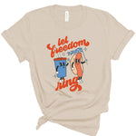 Let Freedom Ring | Adult Tee-Womens - Tops - Tees-Sister Shirts-Sister Shirts, Cute & Custom Tees for Mama & Littles in Trussville, Alabama.