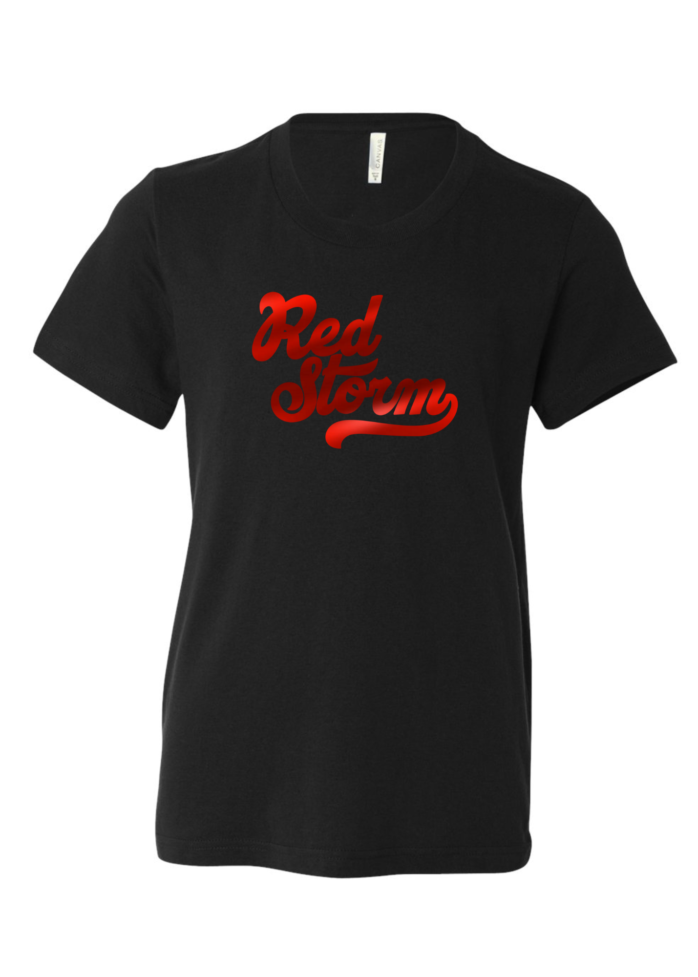 Red Storm Foil | Youth Tee-Youth - Tops - Tees-Sister Shirts-Sister Shirts, Cute & Custom Tees for Mama & Littles in Trussville, Alabama.