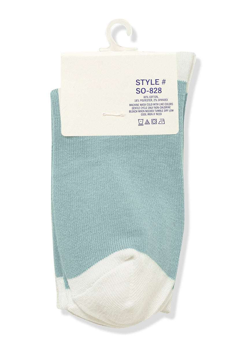 Snowman Crew Socks in Blue-Women - Accessories - Socks-Zenana-Sister Shirts, Cute & Custom Tees for Mama & Littles in Trussville, Alabama.