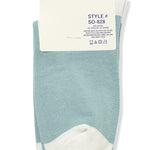 Snowman Crew Socks in Blue-Women - Accessories - Socks-Zenana-Sister Shirts, Cute & Custom Tees for Mama & Littles in Trussville, Alabama.