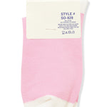 Snowman Crew Socks in Pink-Women - Accessories - Socks-Zenana-Sister Shirts, Cute & Custom Tees for Mama & Littles in Trussville, Alabama.