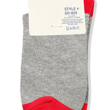 Gingerbread Crew Socks in Grey-Women - Accessories - Socks-Zenana-Sister Shirts, Cute & Custom Tees for Mama & Littles in Trussville, Alabama.