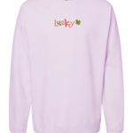 Lucky Minimal | Adult Crewneck | RTS-Adult Crewneck-Sister Shirts-Sister Shirts, Cute & Custom Tees for Mama & Littles in Trussville, Alabama.