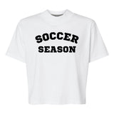 Baseball Season | Mom Crop Tee-Womens - Tops - Tees-Sister Shirts-Sister Shirts, Cute & Custom Tees for Mama & Littles in Trussville, Alabama.