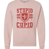 Stupid Cupid | Adult Crewneck | RTS-Adult Crewneck-Sister Shirts-Sister Shirts, Cute & Custom Tees for Mama & Littles in Trussville, Alabama.