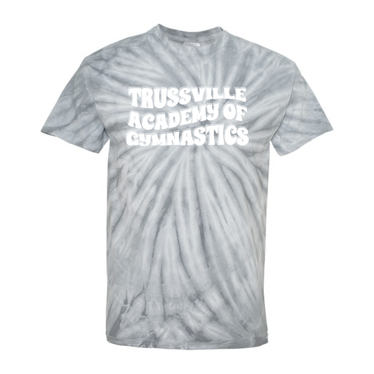 Groovy Trussville Academy of Gymnastics | Adult Tie Dye Tee-Sister Shirts-Sister Shirts, Cute & Custom Tees for Mama & Littles in Trussville, Alabama.