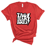 TAG Team Rocks | Adult Tee-Womens - Tops - Tees-Sister Shirts-Sister Shirts, Cute & Custom Tees for Mama & Littles in Trussville, Alabama.